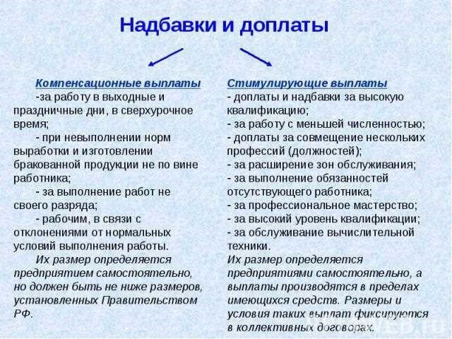 Надбавка за стаж работы как получить и повысить свою заработную плату