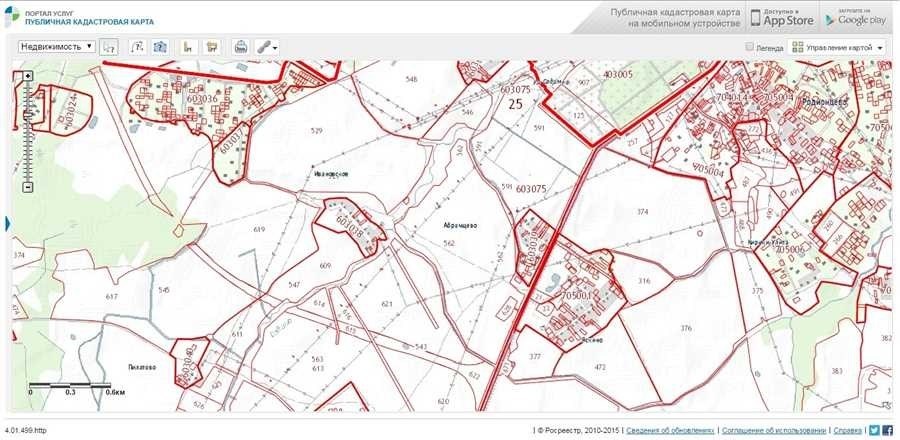 Публичная кадастровая карта воронежа доступная информация о недвижимости в регионе